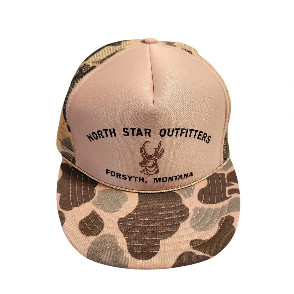 North‎ Star Outfitters Forsyth Montana Camo Mesh Trucker Hat